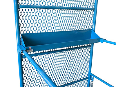 Tool Tray For Forklift Work Platforms