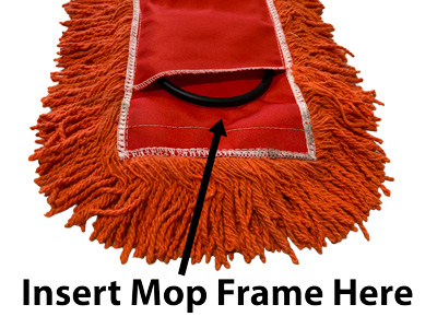 Forklift Fabric Dust Mop