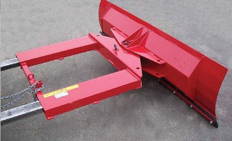 Forklift Snow Plow