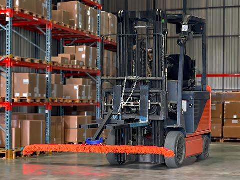Forklift Dust Mop