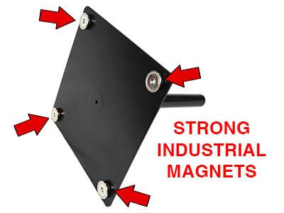 Magnets on Shrink Wrap Holder