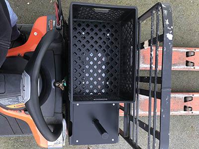 Magnetic Storage Box For Electric Pallet Jacks