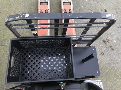 Magnetic Storage Box For Electric Pallet Jacks