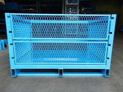 metal storage basket