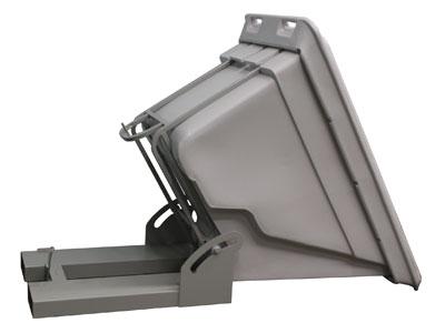 plastic self-dumping hopper