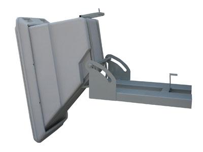 plastic self dumping hopper