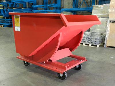 steel self dumping hopper