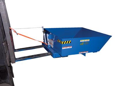 steel self-dumping hopper